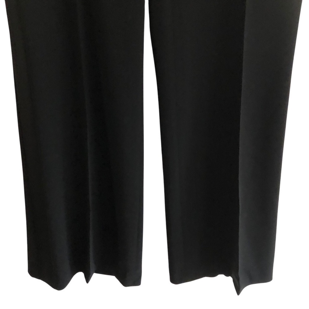 Kobi Halperin Wide Leg Dressy Black Flowy Pants Size 10 - Picture 5 of 12